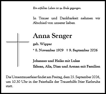 Anna Senger