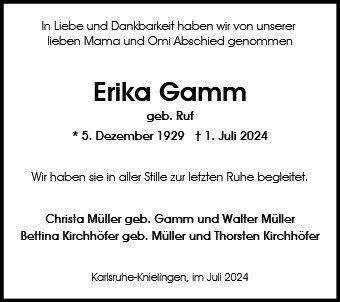 Erika Gamm