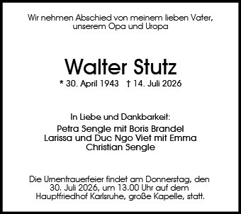 Walter Stutz