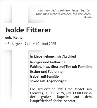 Isolde Fitterer