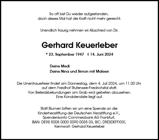 Gerhard Keuerleber