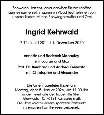Ingrid Kehrwald