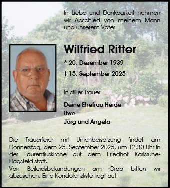 Wilfried Ritter