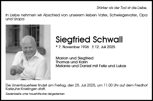 Siegfried Schwall