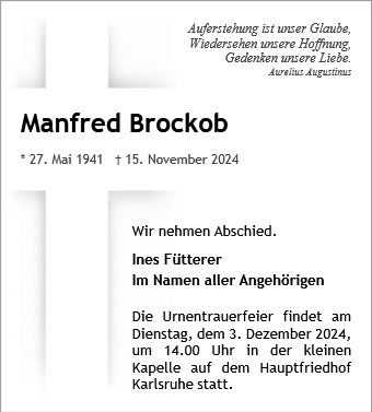 Manfred Brockob