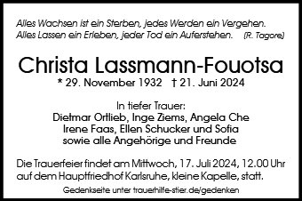 Christa Lassmann-Fouotsa