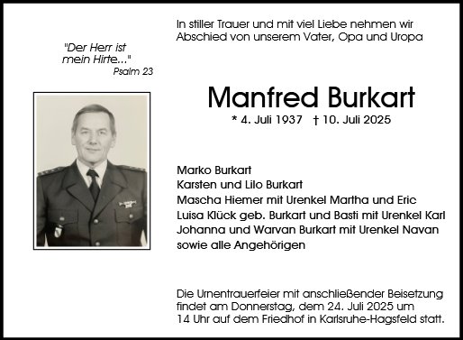 Manfred Burkart
