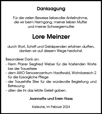 Lore Meinzer