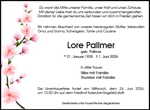 Lore Pallmer