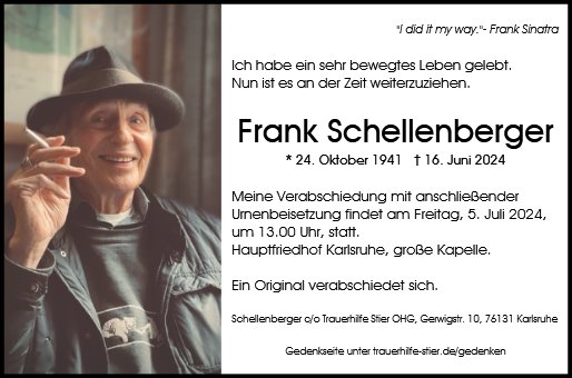 Frank Schellenberger