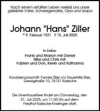 Johann Ziller