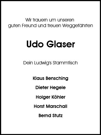 Udo Glaser