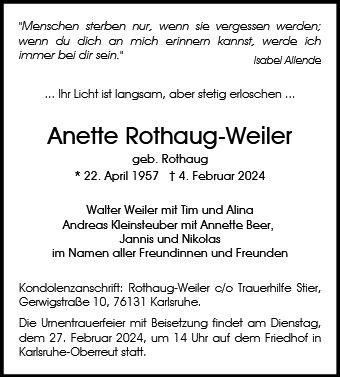 Anette Rothaug-Weiler