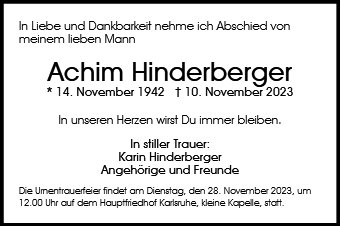 Achim Hinderberger