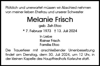 Melanie Frisch