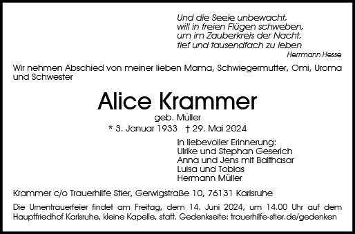 Aloisia Krammer