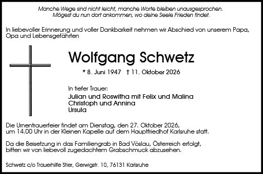 Wolfgang Schwetz