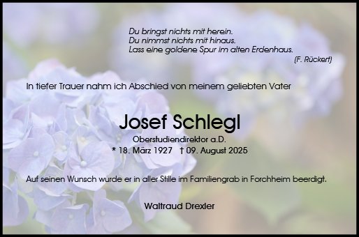 Josef Schlegl