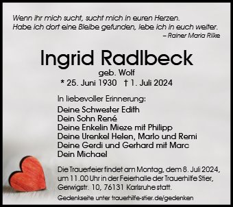 Ingrid Radlbeck