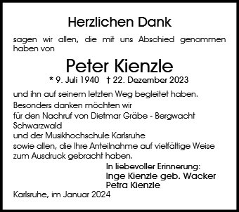 Peter Kienzle