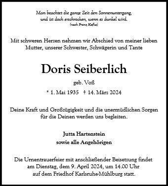 Doris Seiberlich