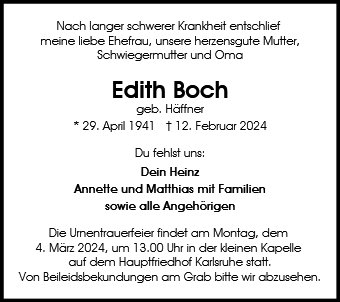 Edith Boch
