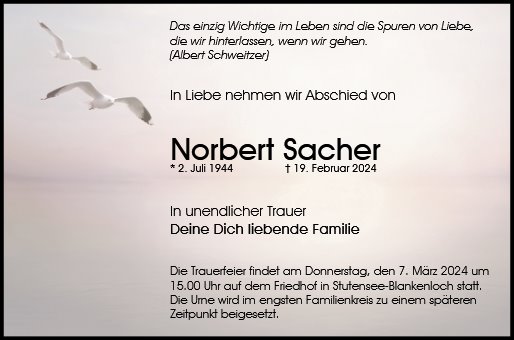Norbert Sacher
