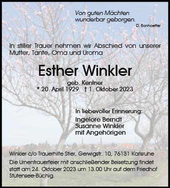Esther Winkler