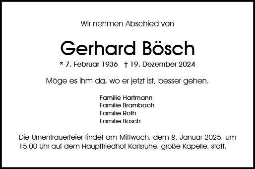 Gerhard Bösch