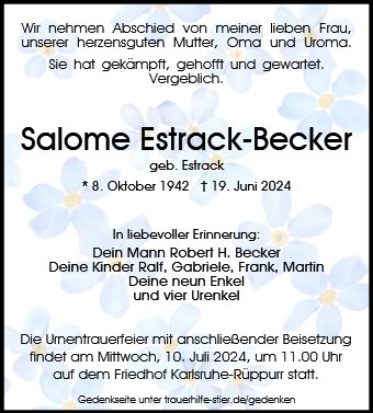 Salome Estrack-Becker