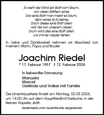 Joachim Riedel