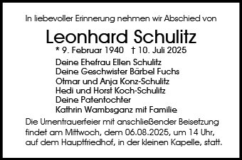 Leonhard Schulitz