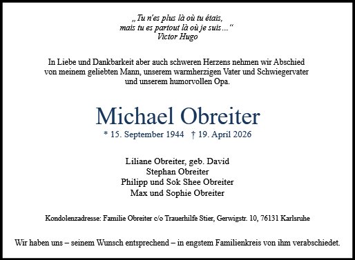 Michael Obreiter
