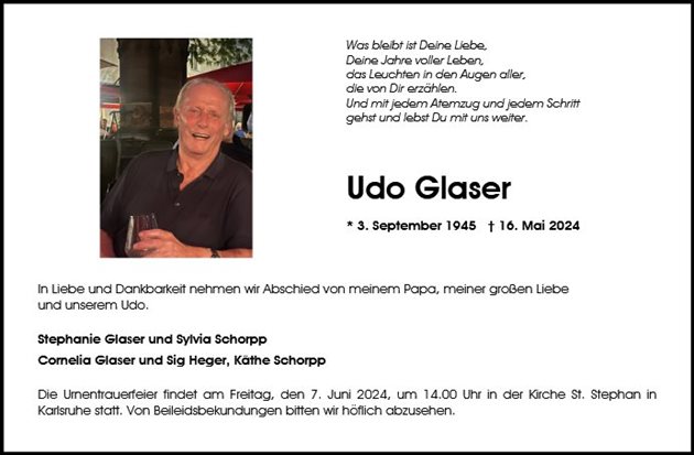 Udo Glaser