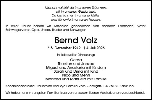 Bernd Volz