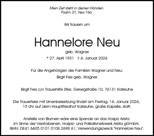 Hannelore Neu