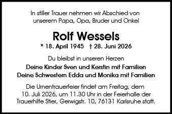 Rolf Wessels
