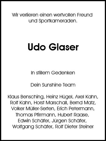 Udo Glaser