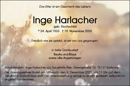 Inge Harlacher