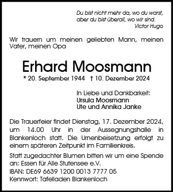 Erhard Moosmann