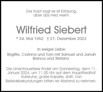 Wilfried Siebert