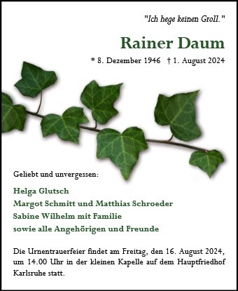 Rainer Daum