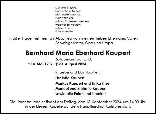 Bernhard Kaupert