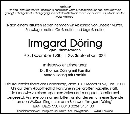 Irmgard Döring