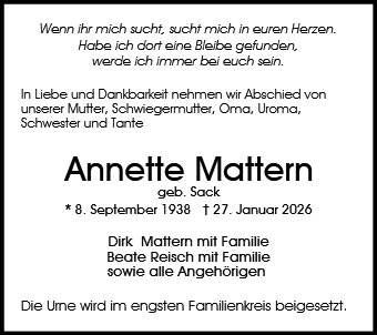 Annette Mattern