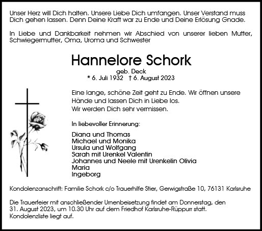 Hannelore Schork