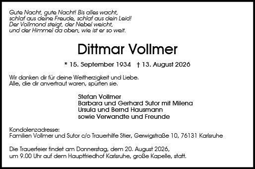 Dittmar Vollmer