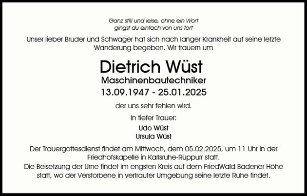 Dietrich Wüst