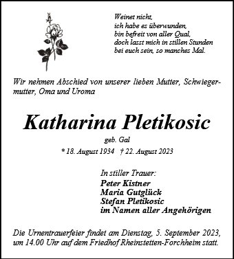 Katharina Pletikosic