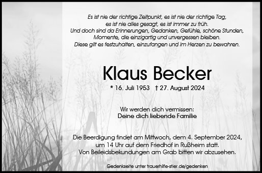 Klaus Becker